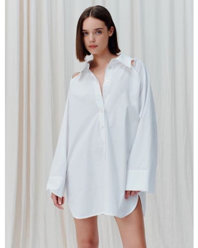 Gardena Poplin Maxi Shirt