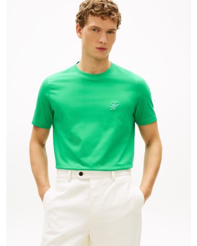Logo Embroidery Jersey T-Shirt