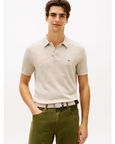 Regular Fit Fine Knit Polo Shirt