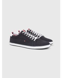 Harlow Canvas Lace-up Trainers