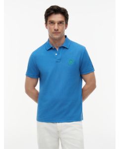 Regular Fit Logo Pique Polo Shirt
