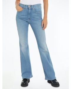 Sylvia High Rise Skinny Flared Jeans